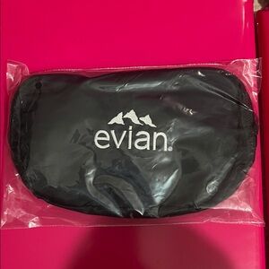 Storm Creek Evian Water Black Nylon Explorer Belt Bag Fanny Pack 1060 NEW